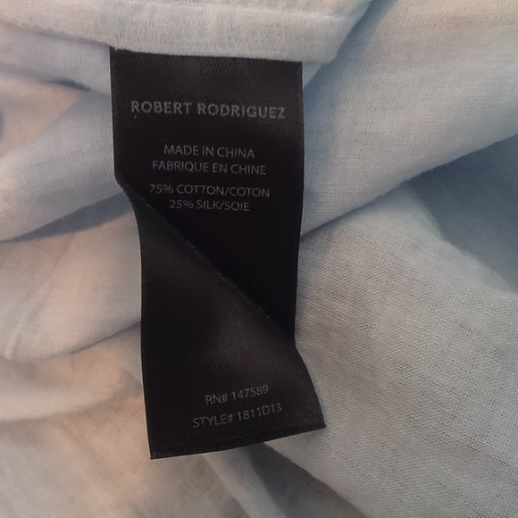 Robert Rodriguez Women's Clara Ruffled Cotton A-Line Midi Dress Size M - Picture 13 of 14